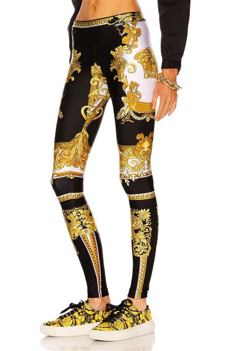 versace legging femme|Versace leggings outfit.